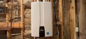 Tankless water heater efficiency
