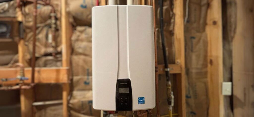 Tankless water heater efficiency