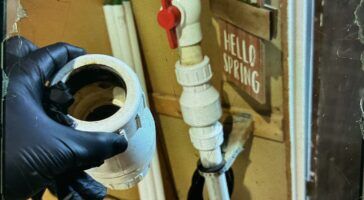 check vale for sewage ejector pump system